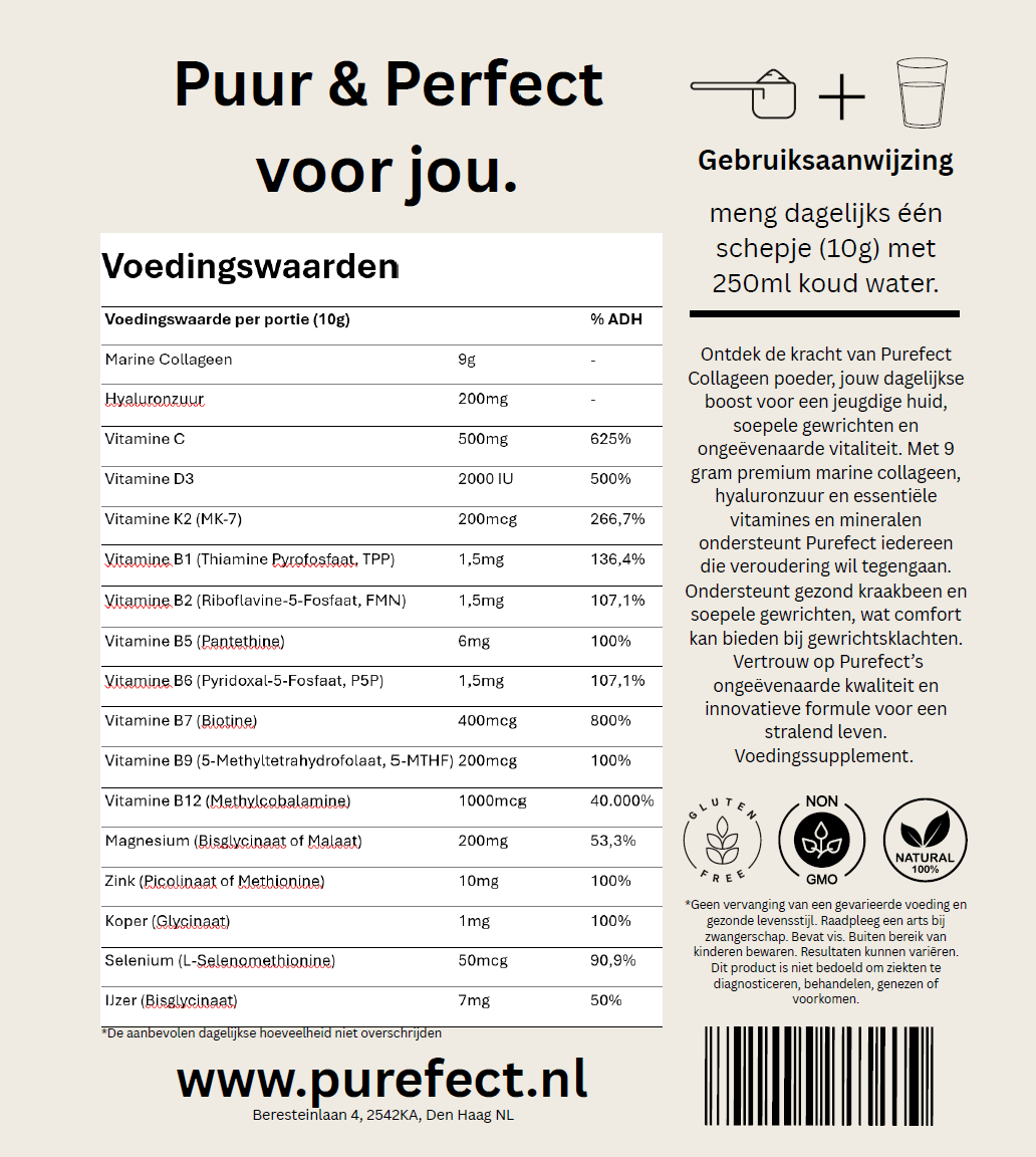 Premium Marine Vis Collageen - Passievrucht